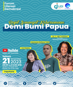 Rajut Semangat Kebersamaan Demi Bumi Papua"